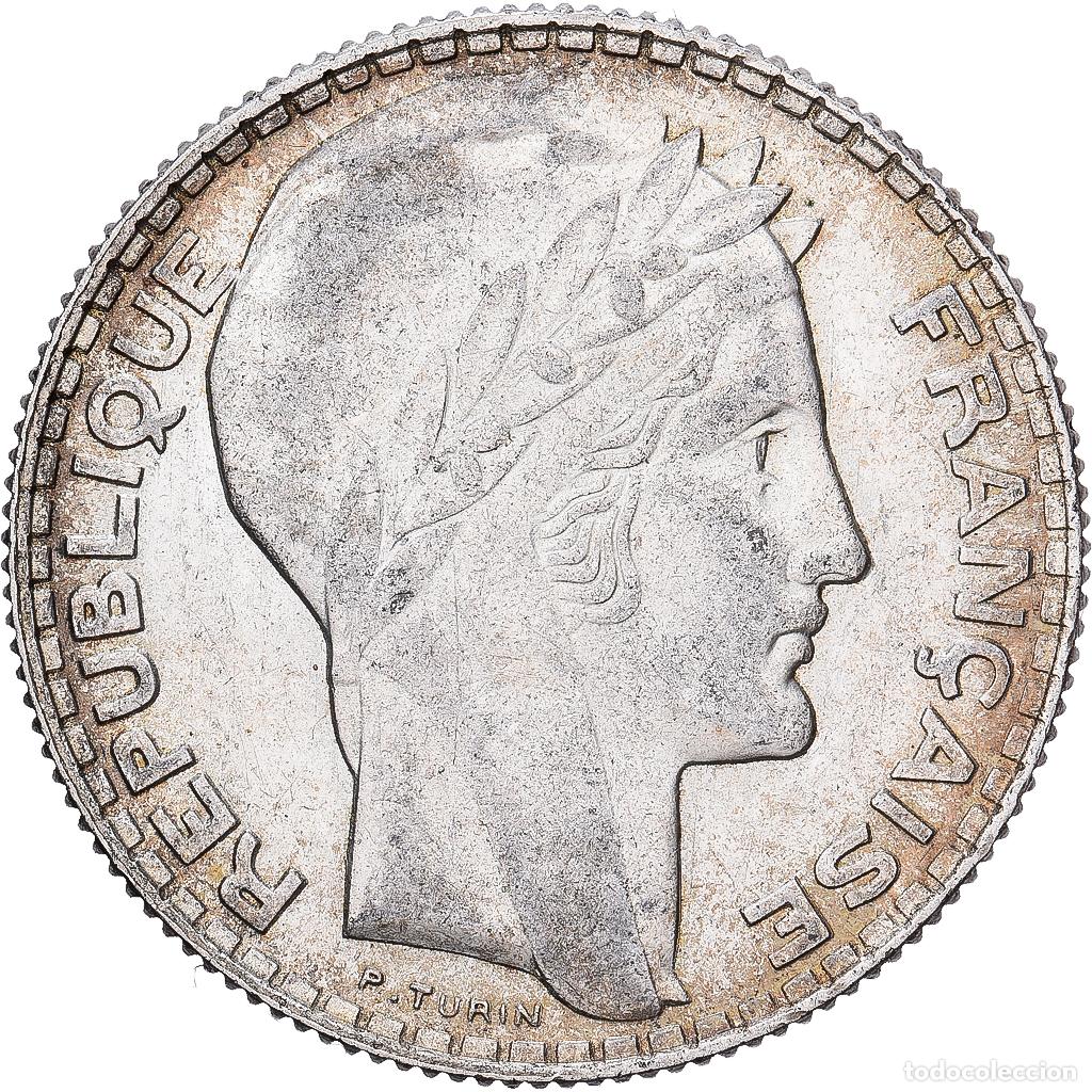 Monedas antiguas de Europa: [#1509906] Francia, 10 Francs, Turin, 1930, Paris, Plata, EBC, KM:878