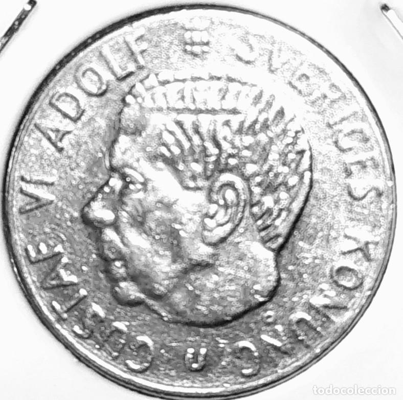 Monedas antiguas de Europa: SUECIA (1950-1973) - 1 CORONA 1969 - REY GUSTAF VI ADOLF - A - 7 GR. COBRE-NICKEL - DIAMETRO 25 mm