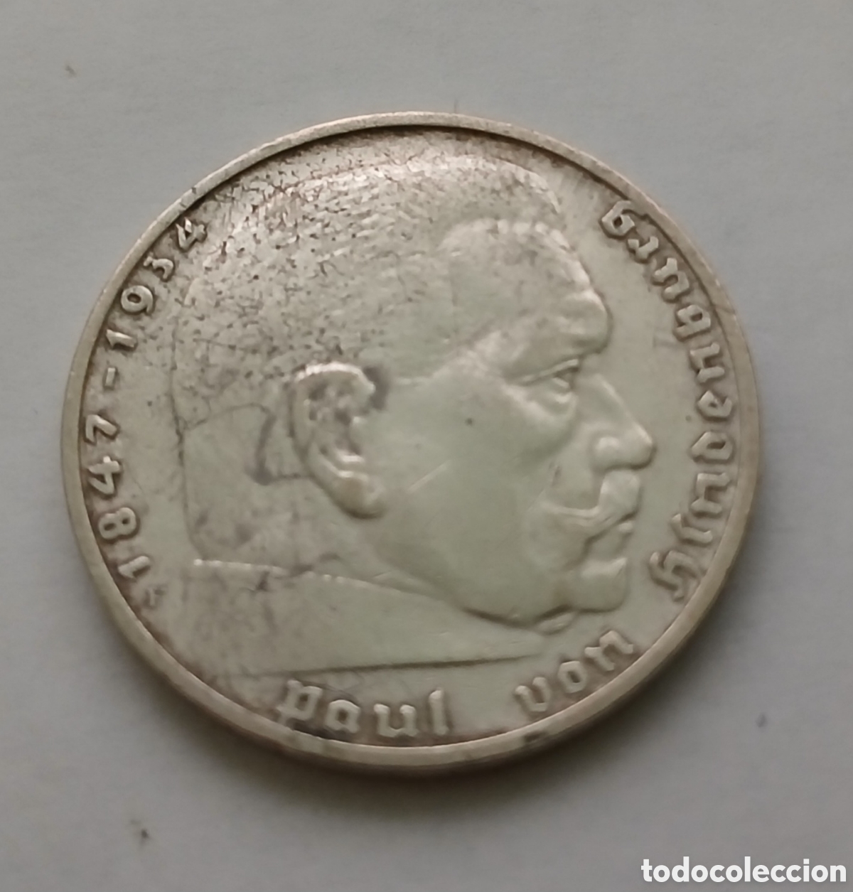 Monedas antiguas de Europa: MONEDA PLATA TERCER REICH 1937