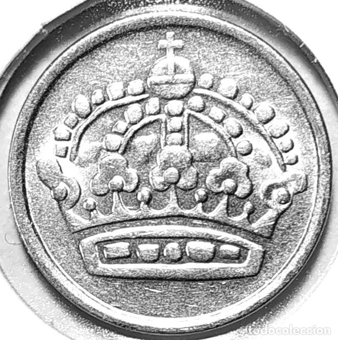 Monedas antiguas de Europa: SUECIA (1950-1973) - 10 ORE 1954 TS - REY GUSTAF VI ADOLF - A - 1,45 GR. PLATA O,400 - DIAMETRO 15