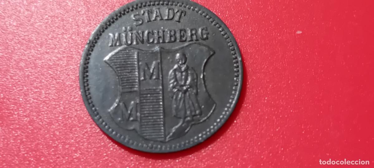 Monedas antiguas de Europa: M&Uuml;NCHBERG, ALEMANIA, 10 PFG. 1920 CINC,NOTGELD