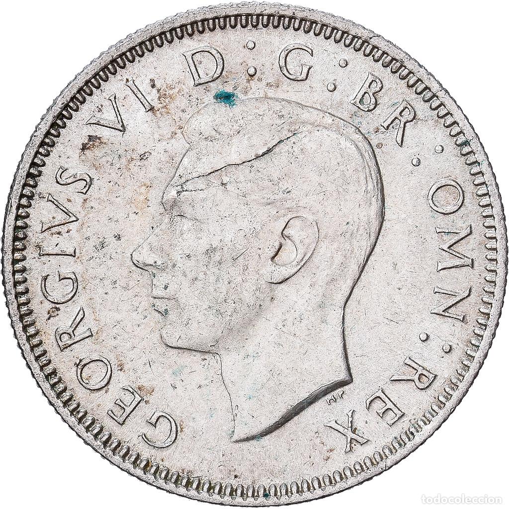 Monedas antiguas de Europa: [#1509932] Gran Breta&ntilde;a, George VI, Shilling, 1946, Plata, EBC+, KM:854