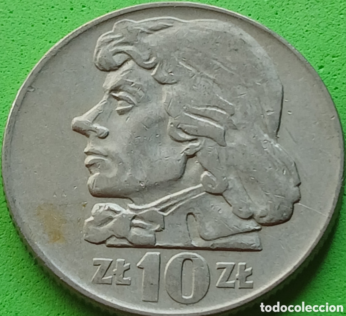 Monedas antiguas de Europa: Polonia 10 zlotych 1960 Y#50
