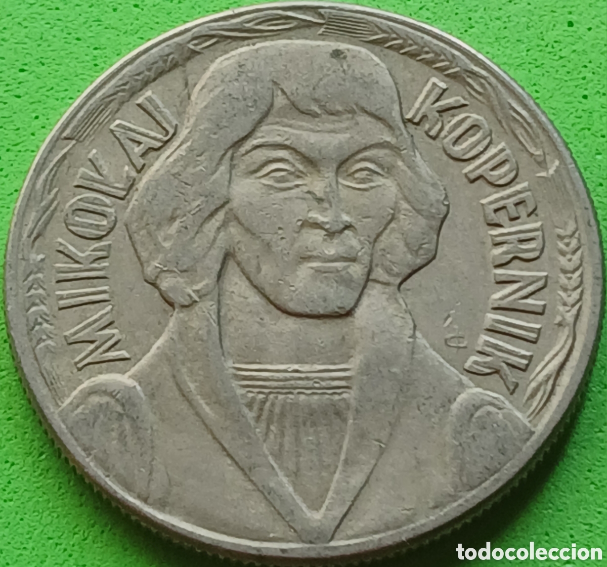Monedas antiguas de Europa: Polonia 10 zlotych 1967 Y#51a Nicol&aacute;s Cop&eacute;rnico/ poco com&uacute;n