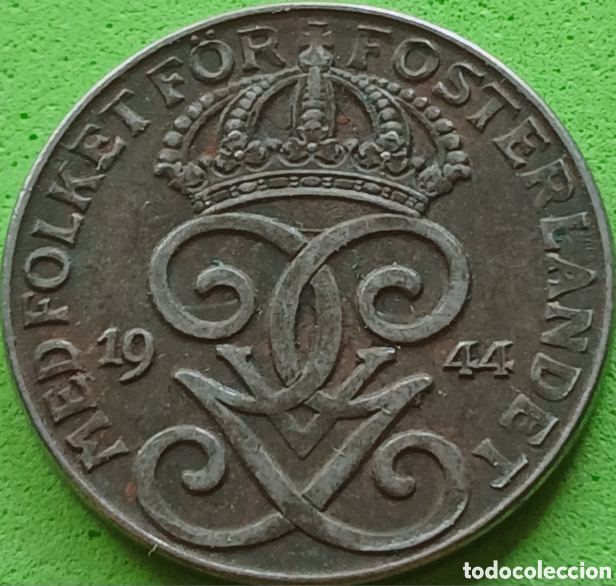 Monedas antiguas de Europa: Suecia 2 ore 1944 km#811