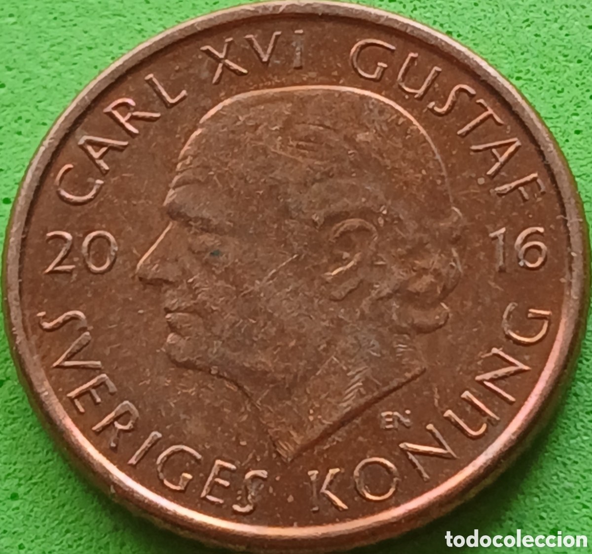 Monedas antiguas de Europa: Suecia 1 corona 2016 km#928