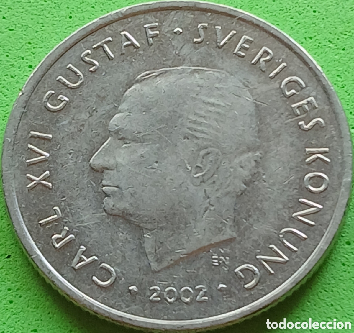 Monedas antiguas de Europa: Suecia 1 corona 2002 km#894