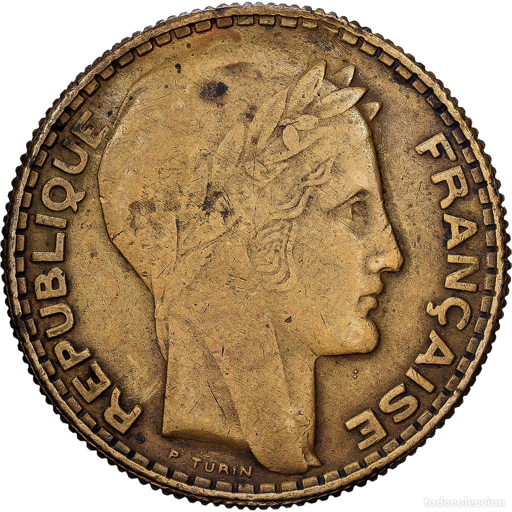 Monedas antiguas de Europa: [#1509965] Francia, 10 Francs, 1932, Silver Plated Bronze, BC+