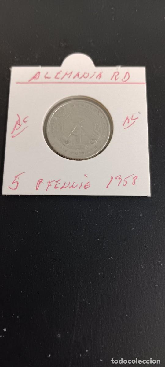 Monete antiche di Europa: ALEMANIA DEMOCRATICA 50 PFENNIG 1958 BC KM=12.1 (ALUMINIO)