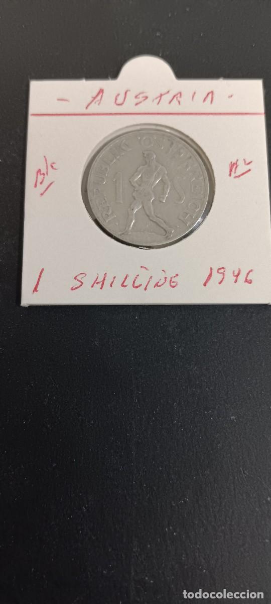 Alte M&uuml;nzen aus Europa: AUSTRIA I SHILLING 1946 BC KM=2871 (ALUMINIO)