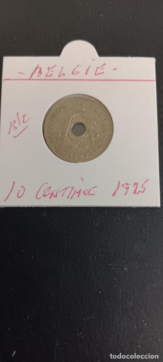 Monedas antiguas de Europa: BELGICA 10 CENTIMOS 1925 BC KM=85.1(CUPRONIQUEL) BELGIE