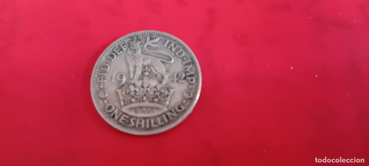 Monedas antiguas de Europa: GRAN BRETA&Ntilde;A 1 CHELIN 1942 BLASON INGLES