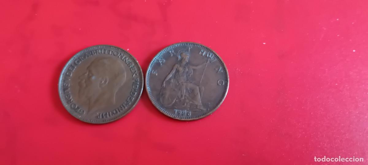 Monnaies anciennes de Europe: GRAN BRETA&Ntilde;A 1 FARTHING 1926