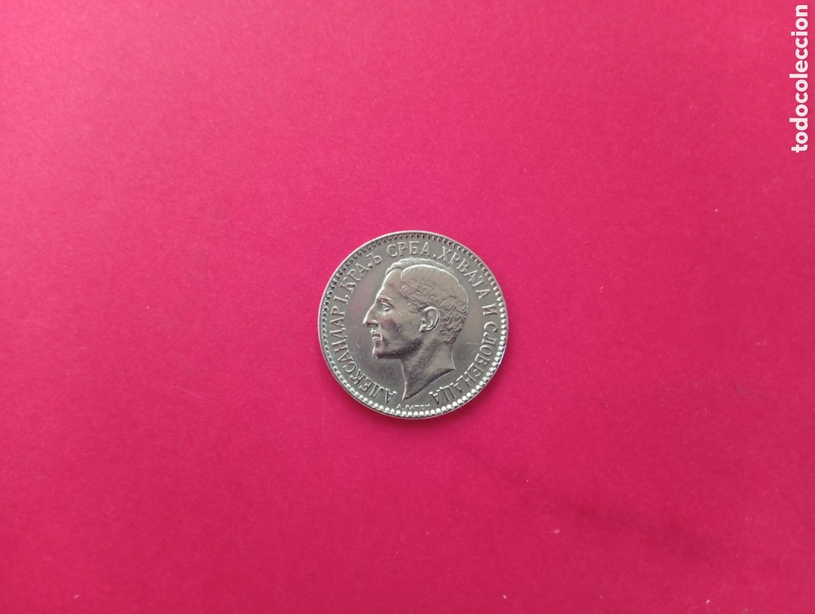 Monedas antiguas de Europa: 1 dinar de Yugoslavia 1925