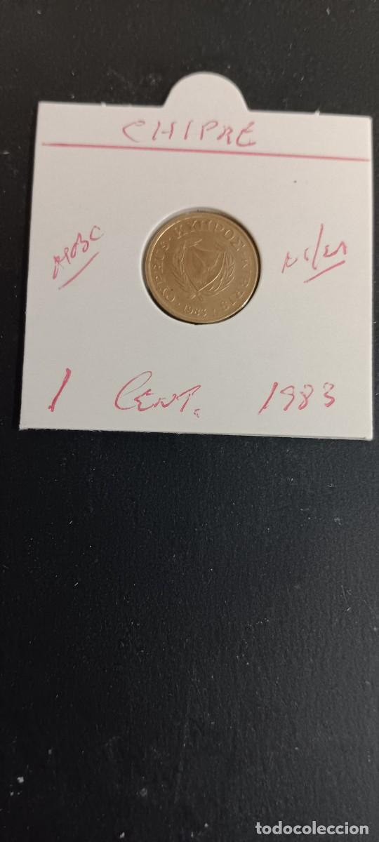 Monedas antiguas de Europa: CHIPRE 1 CENTIMO 1983 MBC KM=53.1 (NIQUEL-LAT&Oacute;N)
