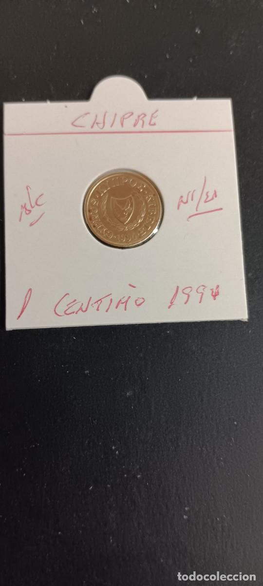 Monedas antiguas de Europa: CHIPRE 1 CENTIMO 1994 BC KM=53.3 (NIQUEL-LAT&Oacute;N)