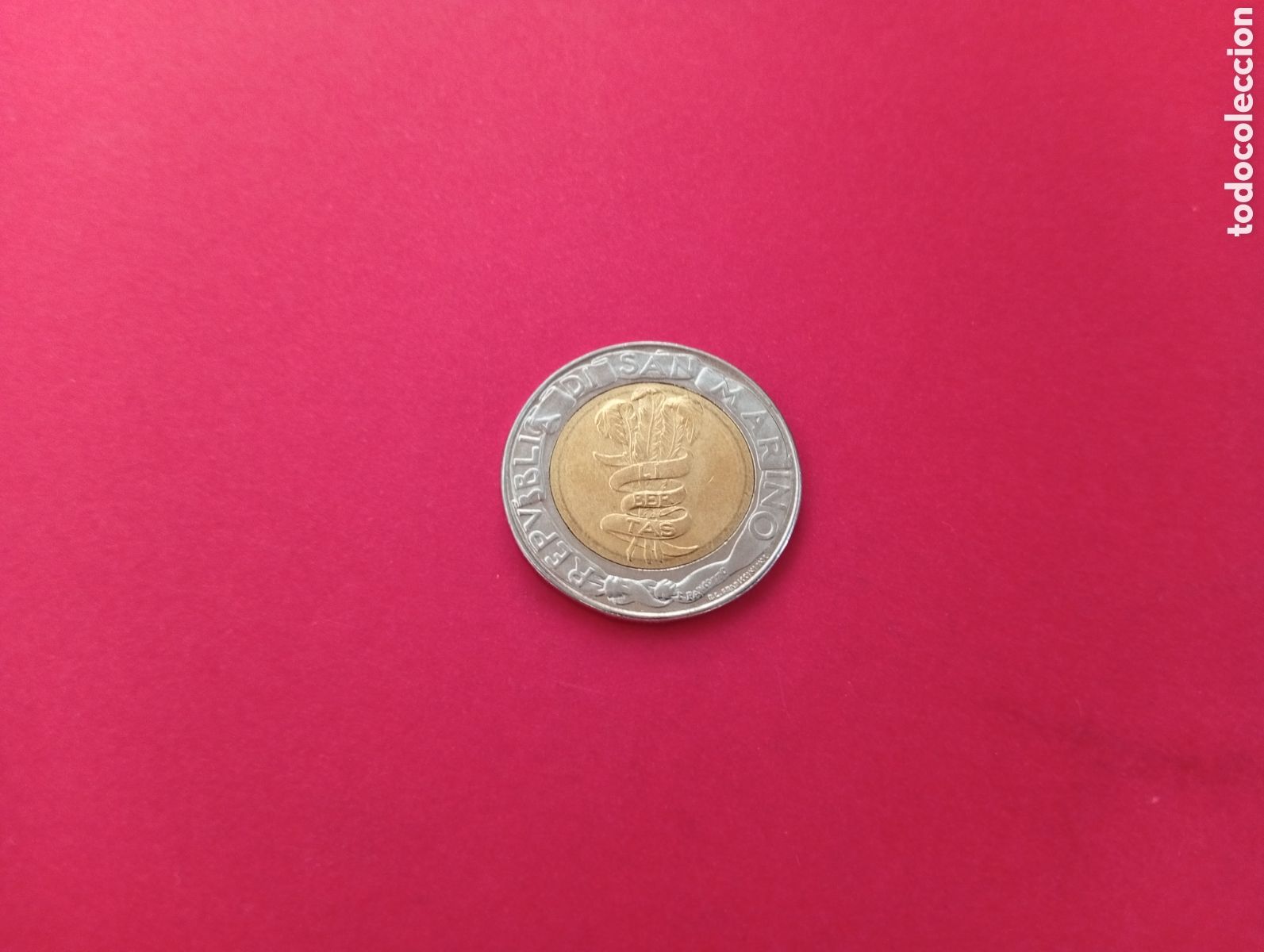 Monedas antiguas de Europa: 200 liras de San Marino 1995
