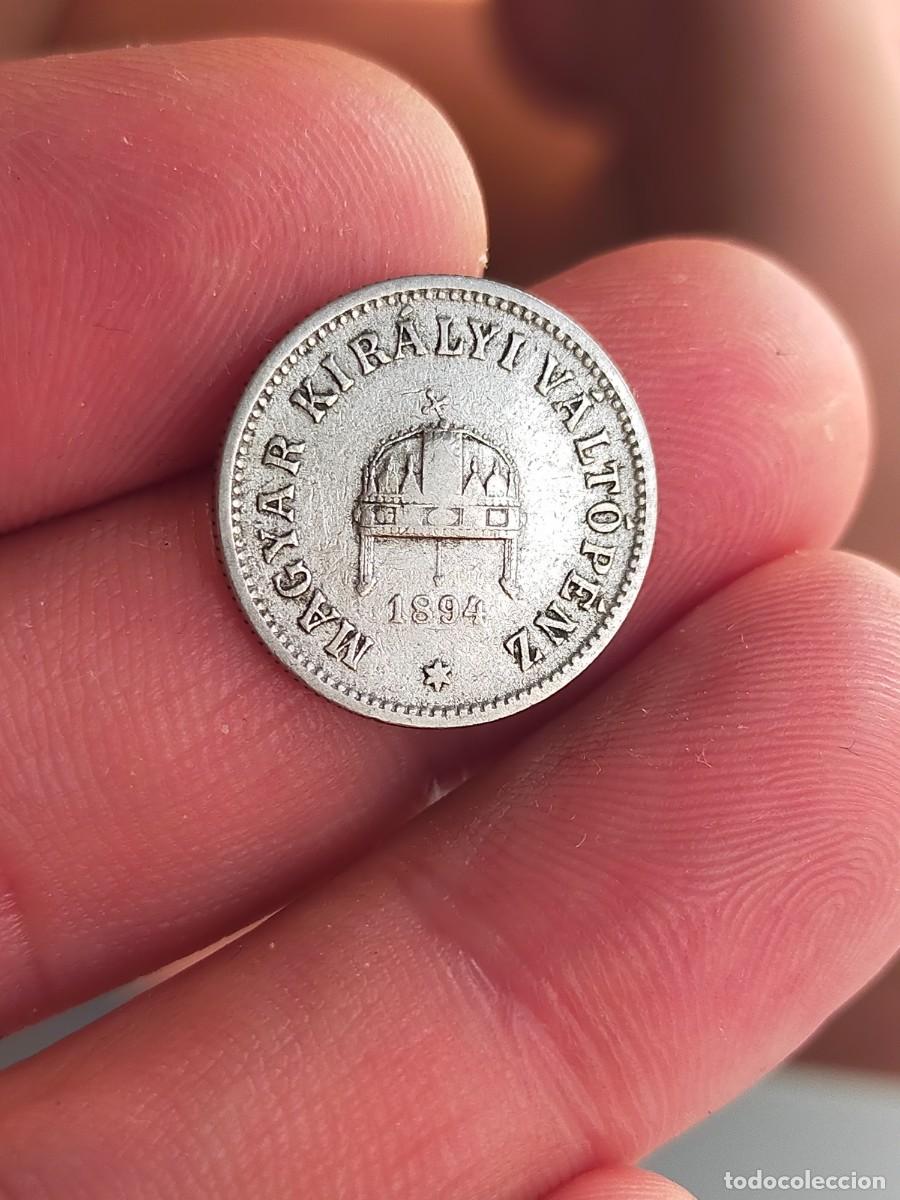 Monedas antiguas de Europa: MONEDA DE 10 FILLER HUNGRIA 1894 MUY BUENA CONSERVACION