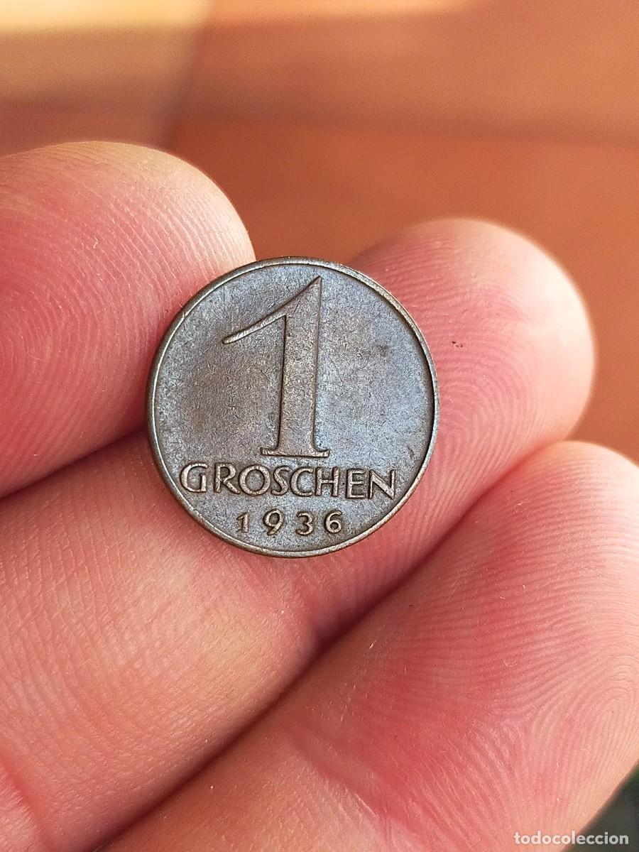 Monete antiche di Europa: MONEDA DE 1 UN GROSCHEN AUSTRIA 1936 MUY BUENA CONSERVACION