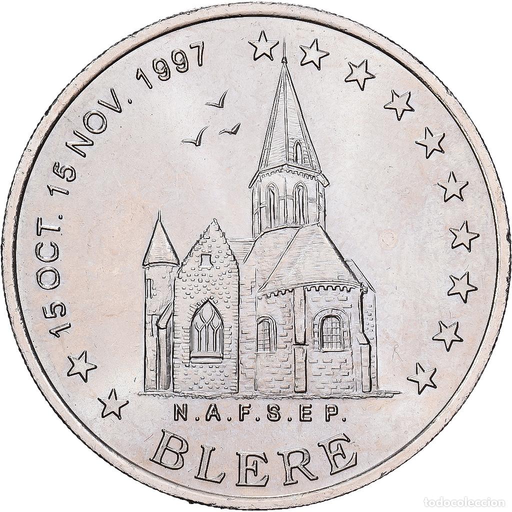 Monedas antiguas de Europa: [#1545032] Francia, 2 Euro, Tours et de Touraine - Bl&eacute;r&eacute;, 1997, MDP, Cupronickel, EBC
