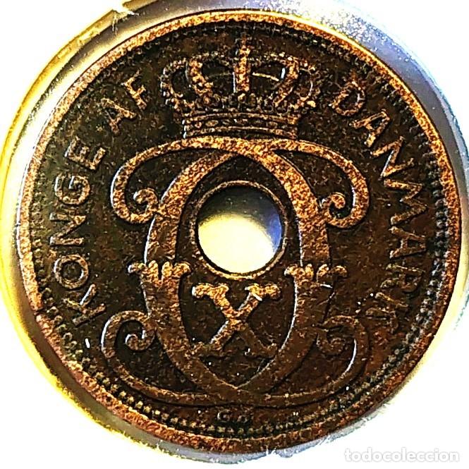 Monedas antiguas de Europa: DINAMARCA (1912-1947) - 1 ORE 1926 - REY CRISTIAN X - A - 1,90 GR. BRONCE - DIAMETRO 16 mm - KM#826.