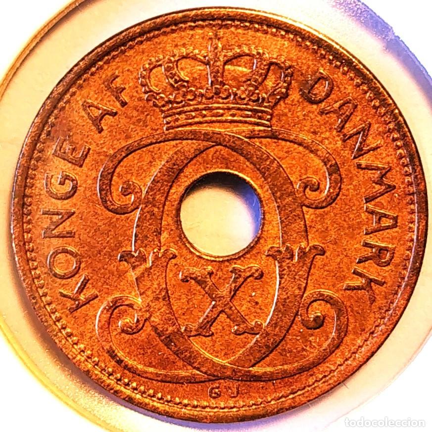 Monedas antiguas de Europa: DINAMARCA (1912-1947) - 1 ORE 1940 - REY CRISTIAN X - A - 1,90 GR. BRONCE - DIAMETRO 16 mm - KM#826.