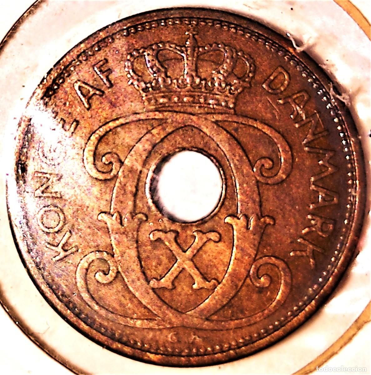 Monete antiche di Europa: DINAMARCA (1912-1947) - 2 ORE 1931 - REY CRISTIAN X - A - 3,80 GR. BRONCE - DIAM 18 mm - KM#827.2