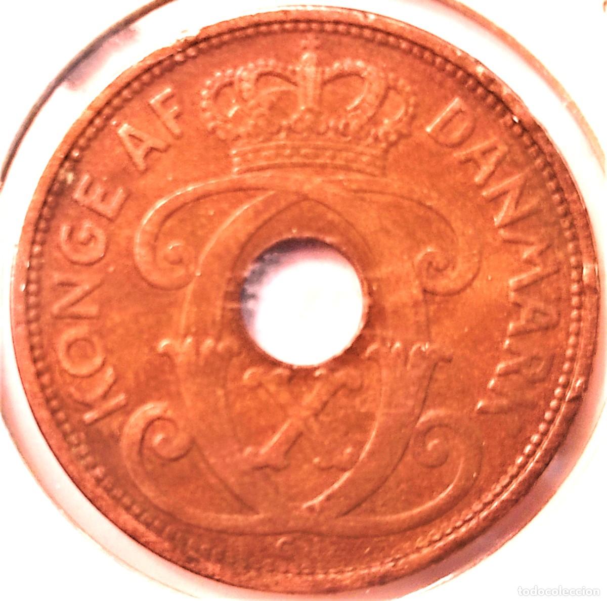 Alte M&uuml;nzen aus Europa: DINAMARCA (1912-1947) - 5 ORE 1940 N - REY CRISTIAN X - A - 7,60 GR. BRONCE - DIAM 27,40 mm - KM#828