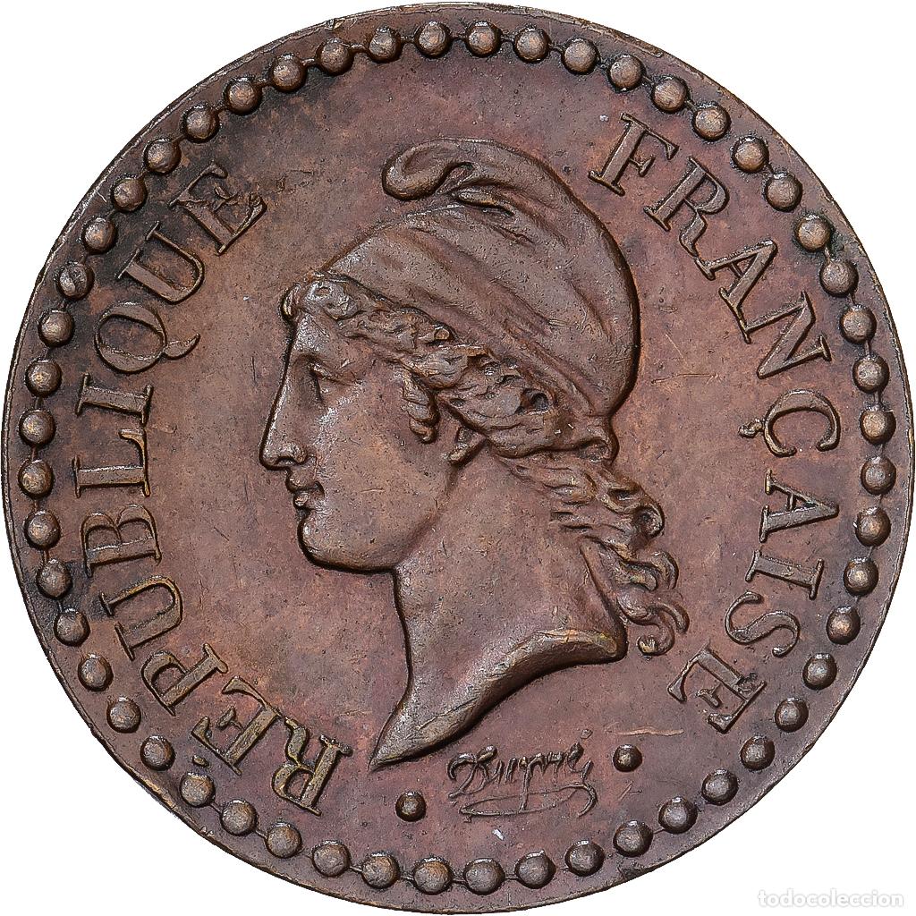 Monedas antiguas de Europa: [#1545122] Francia, 1 Centime, 1849, Paris, Bronce, EBC, Gadoury:84