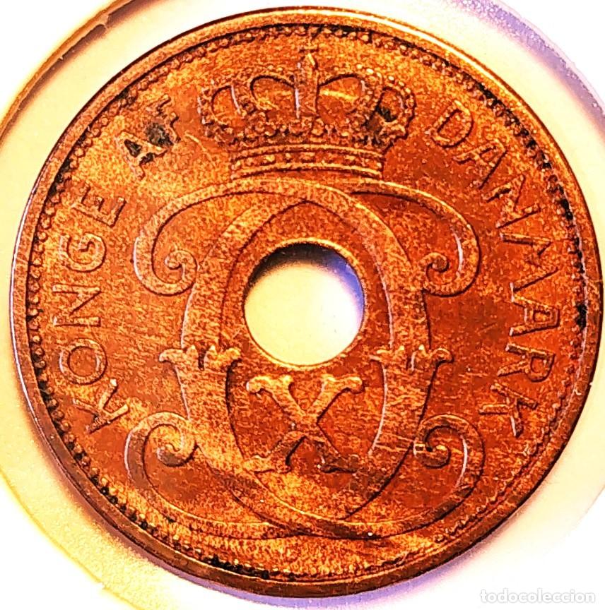 Monedas antiguas de Europa: DINAMARCA (1912-1947) - 2 ORE 1937 - REY CRISTIAN X - A - 3,80 GR. BRONCE - DIAMETRO 18 mm - KM#827.