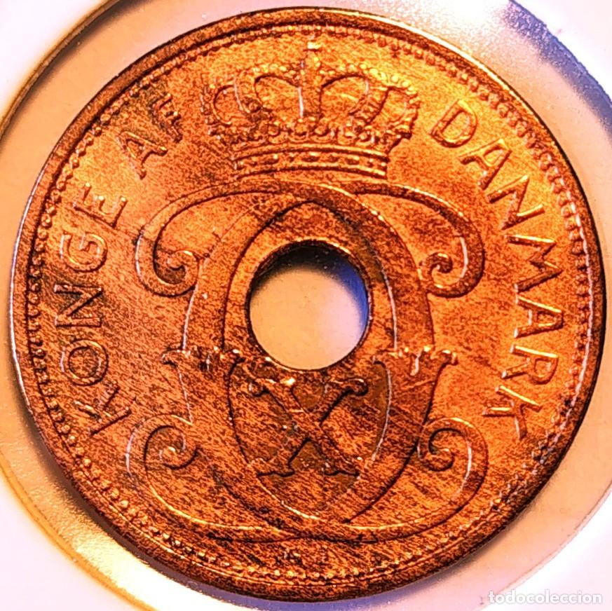 Monedas antiguas de Europa: DINAMARCA (1912-1947) - 2 ORE 1939 - REY CRISTIAN X - A - 3,80 GR. BRONCE - DIAMETRO 18 mm - KM#827.