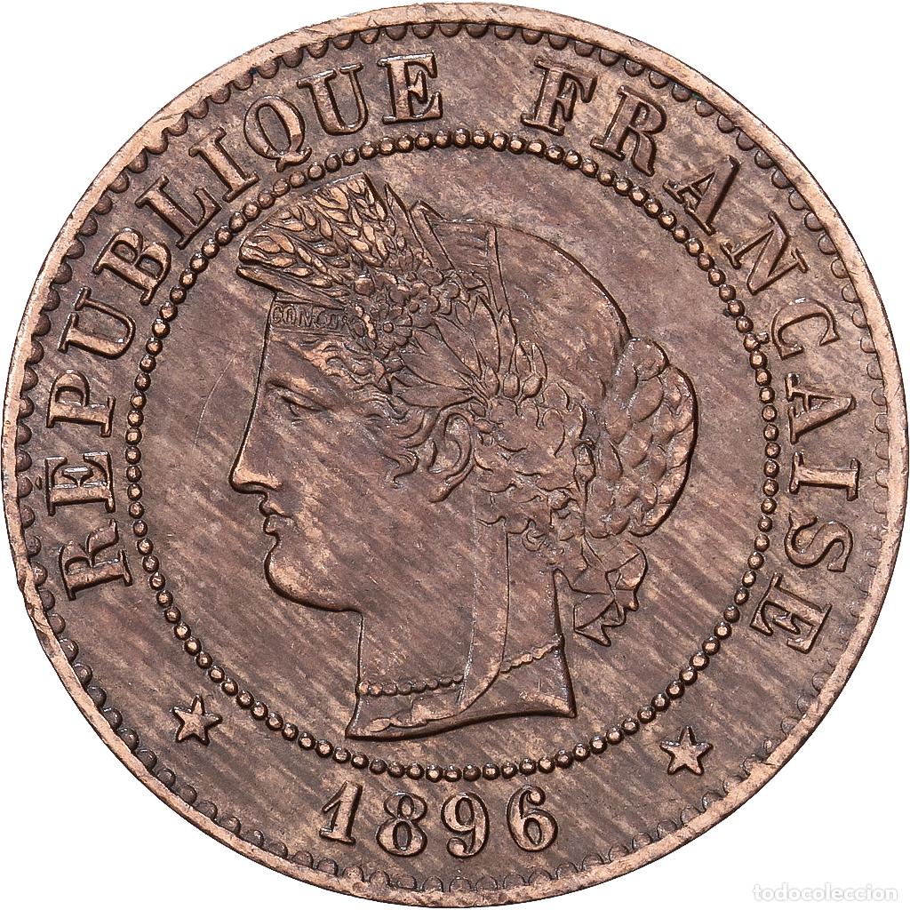 Monedas antiguas de Europa: [#1545248] Francia, 1 Centime, C&eacute;r&egrave;s, 1896, MDP, Bronce, EBC, Gadoury:88