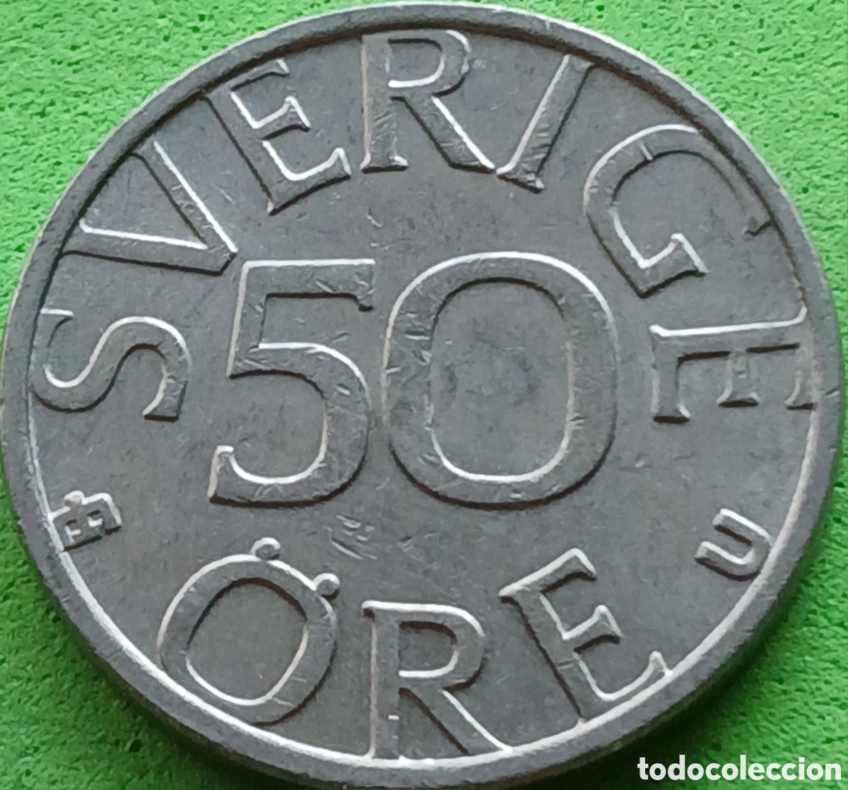 Monedas antiguas de Europa: Suecia 50 ore 1982 km#855