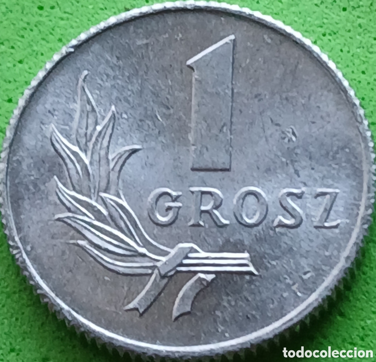 Monedas antiguas de Europa: Polonia 1 grosz 1949 Y#39