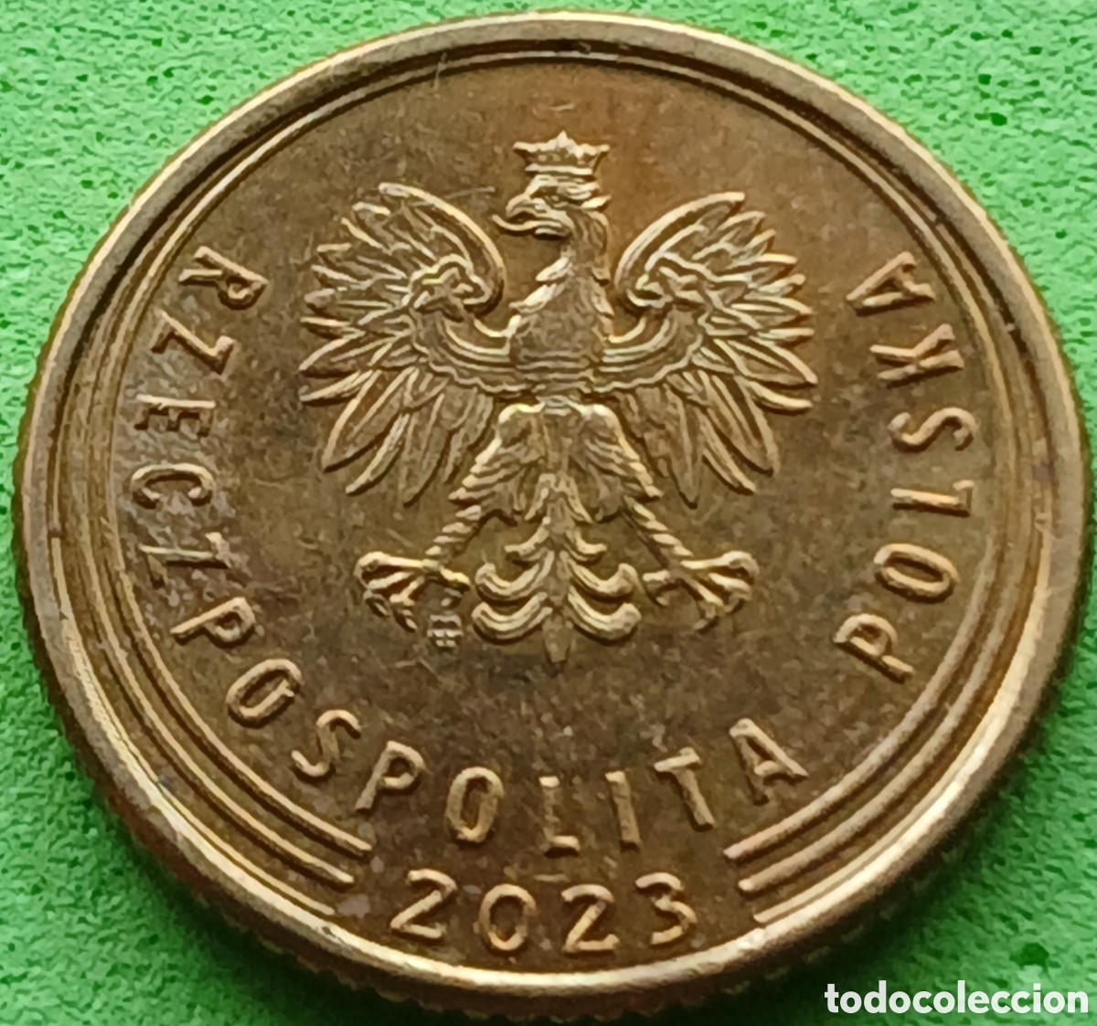 Monedas antiguas de Europa: Polonia 1 grosz 2023 UC#4