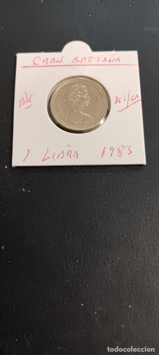 Monedas antiguas de Europa: GRAN BRETA&Ntilde;A 1 LIBRA 1983 BC (NIQUEL-LAT&Oacute;N) ISABEL II
