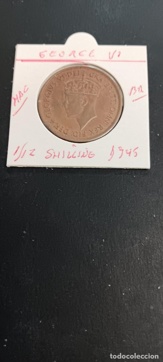Monedas antiguas de Europa: JERSEY /12 SHILLINGS 1945 MBC KM=19 (BRONCE) GEORGE VI