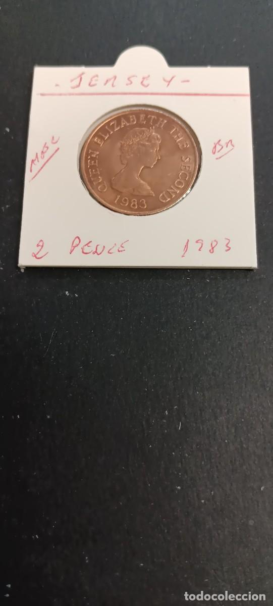 Monedas antiguas de Europa: JERSEY 2 PENCE 1983 MBC KM=55 (BRONCE)