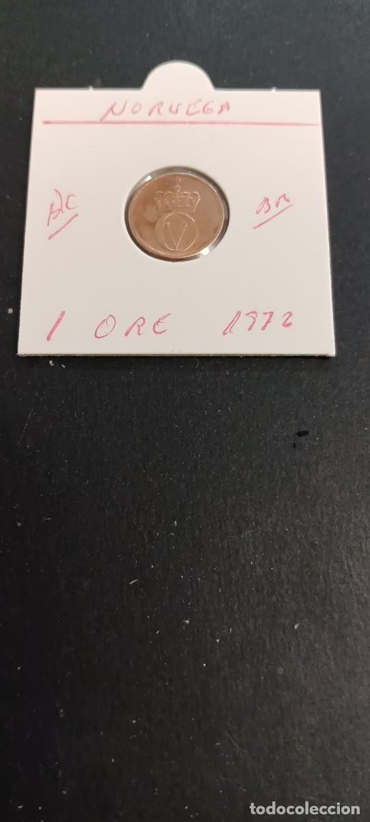 Monnaies anciennes de Europe: NORUEHA 1 ORE 1972 BC KM=403 (BRONCE)