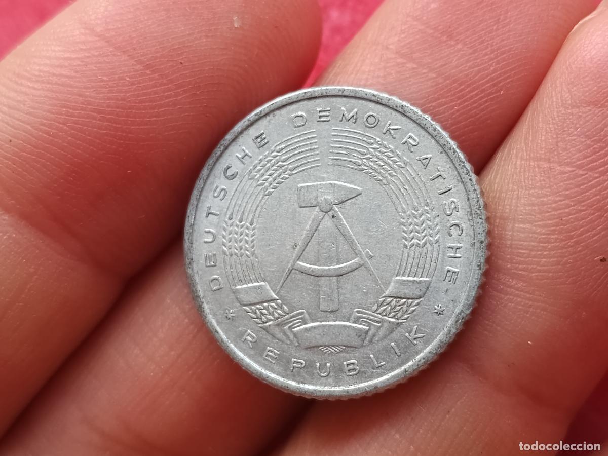 Monedas antiguas de Europa: Alemania Oriental. 50 pfennig 1958 RDA DDR