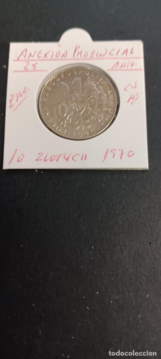 Monedas antiguas de Europa: POLONIA 10 ZLOTYCH 1970 EBC KM=62 (CUPRONIQUEL) 25 ANIV.ANEXI&Oacute;N PROVINCIAL