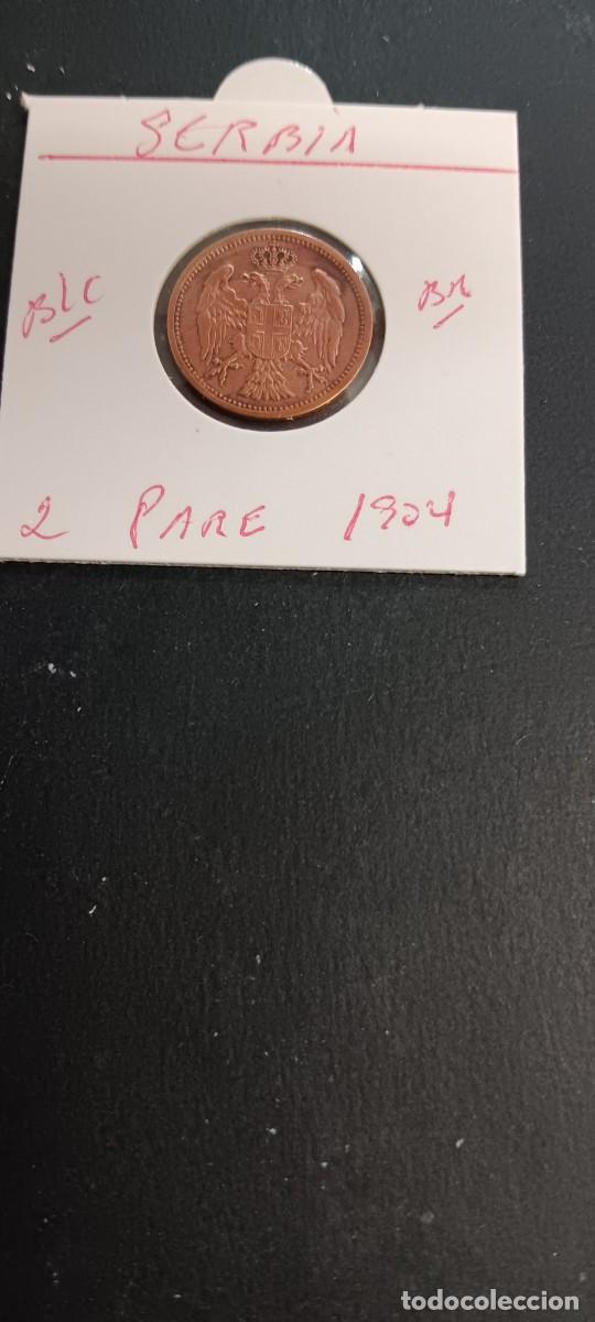 Monedas antiguas de Europa: SERBIA 2 PARA 1904 BC KM=23 (BRONCE)