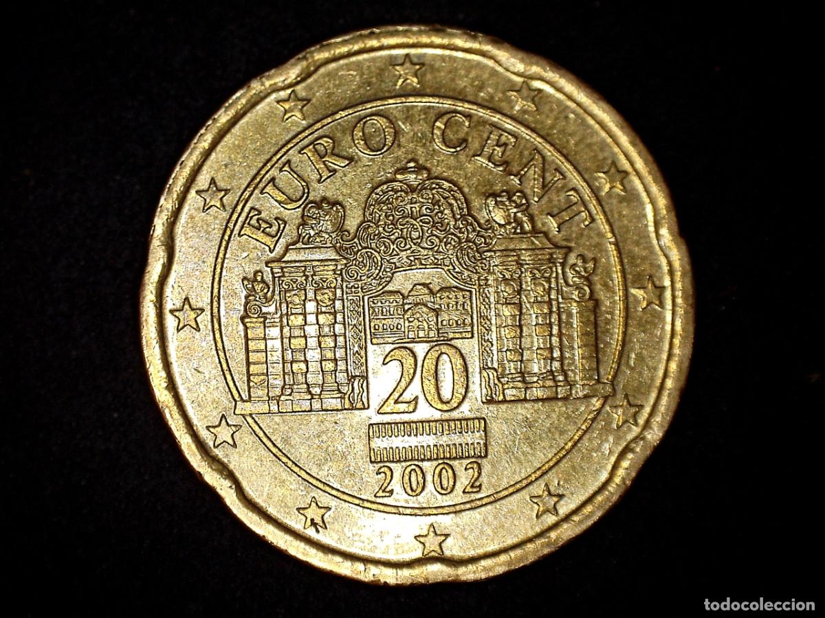 Monedas antiguas de Europa: 20 CENTIMOS CENT EURO 2002 AUSTRIA CIRCULADA - MONEDAS USADAS EUROS