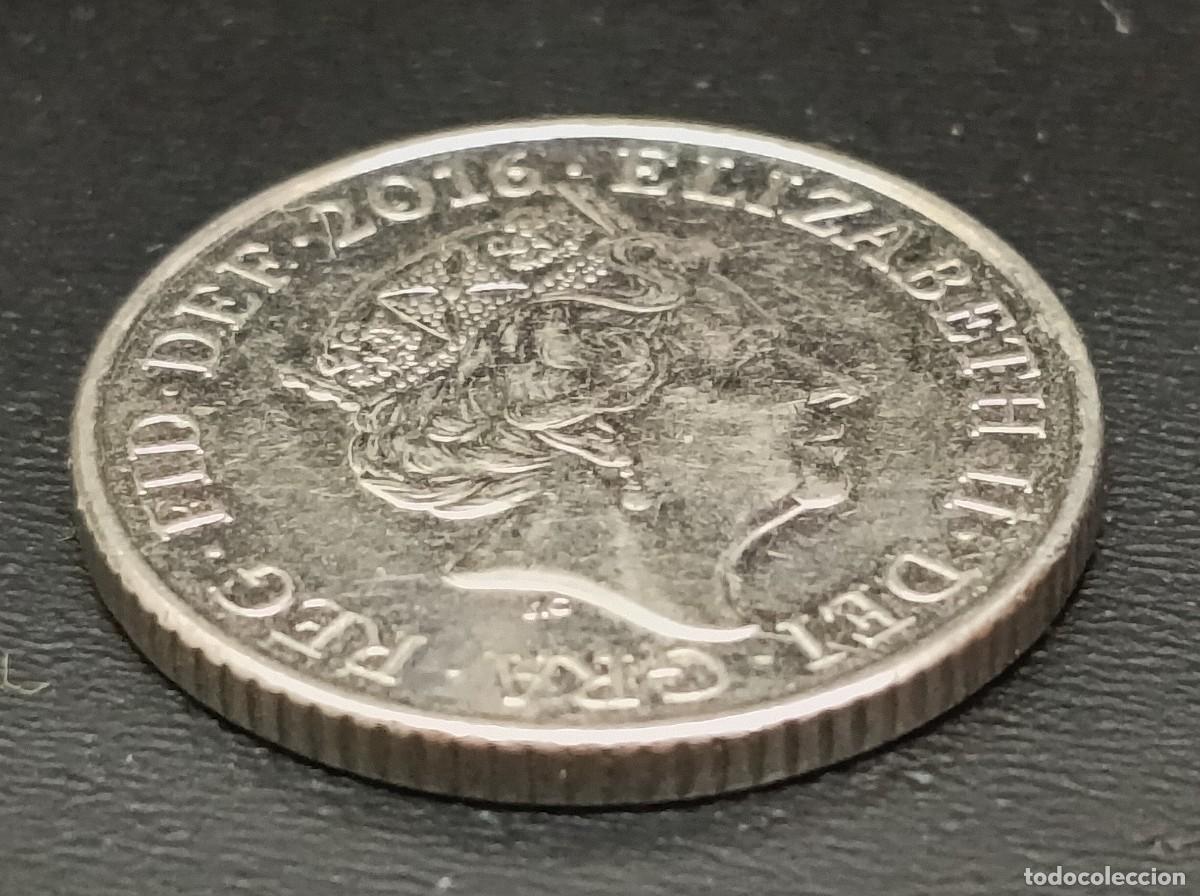 Monedas antiguas de Europa: Moneda Ten Pence 2016 - Foto 1