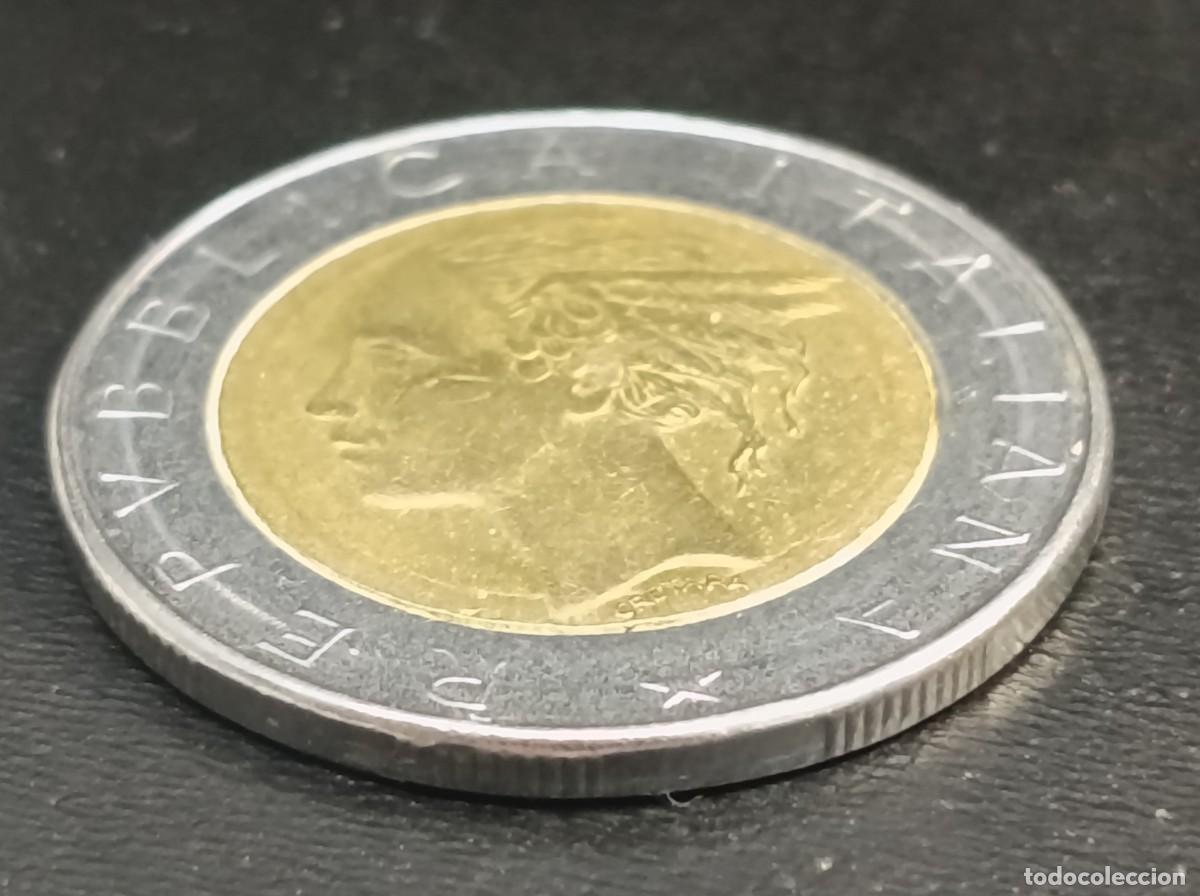 Monedas antiguas de Europa: Moneda 500 liras italia