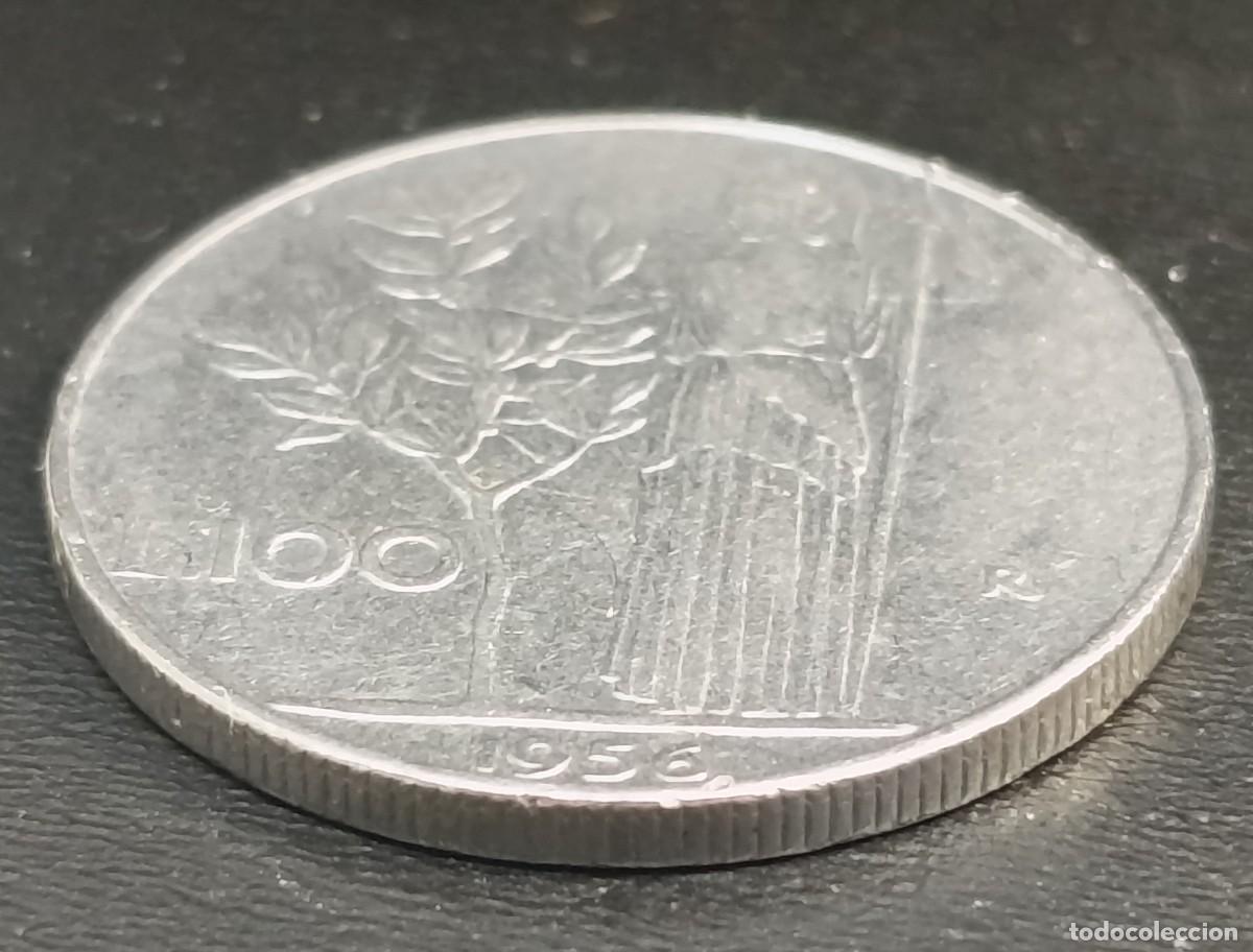 Monedas antiguas de Europa: Moneda 100 liras italia 1953