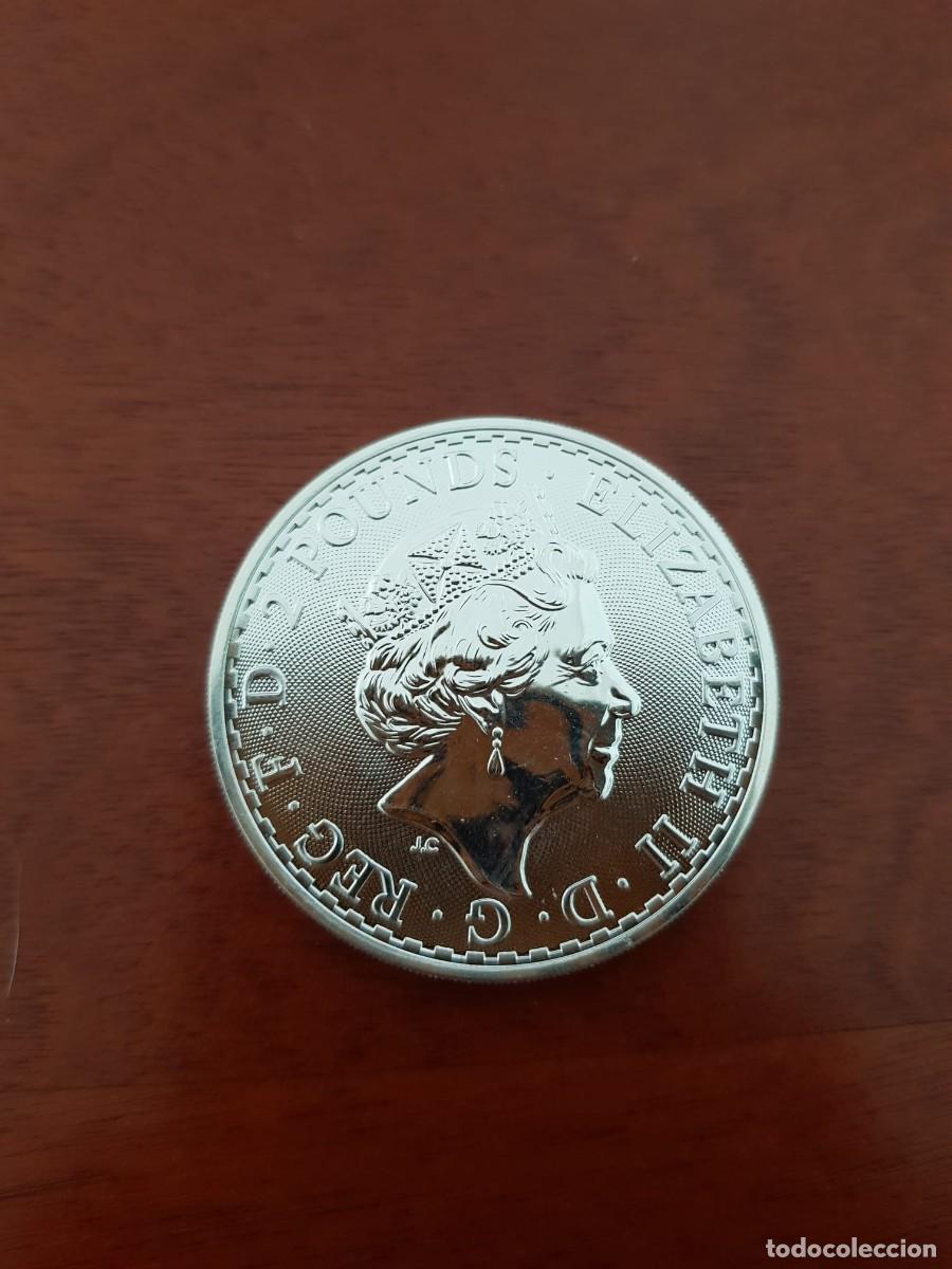 Monedas antiguas de Europa: INGLATERRA-2 LIBRAS-2020-PLATA