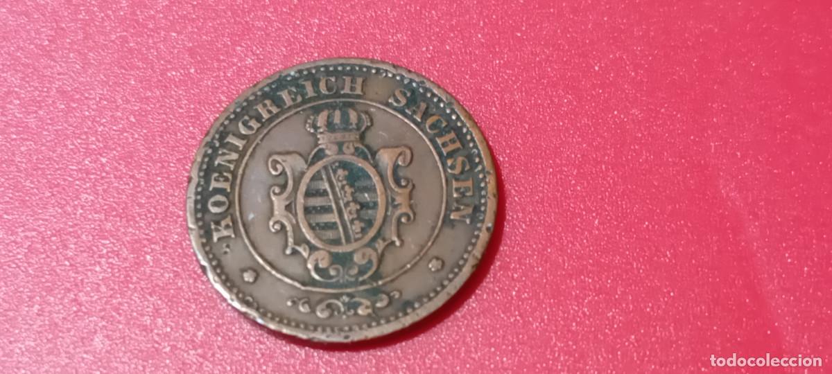 Monedas antiguas de Europa: SAJONIA 2 PFG 1862 B