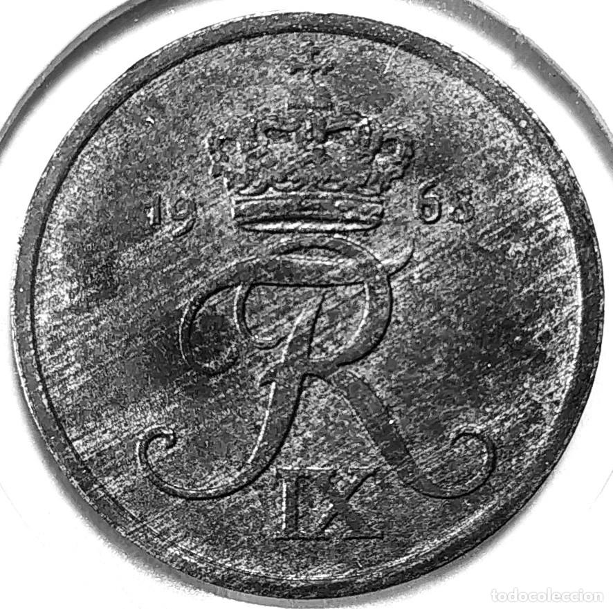 Monnaies anciennes de Europe: DINAMARCA (1947-1972) - 2 ORE 1968 - REY FEDERICO IX - A - 3,20 GR. ZINC - DIAMETR 20,80 mm - KM#840