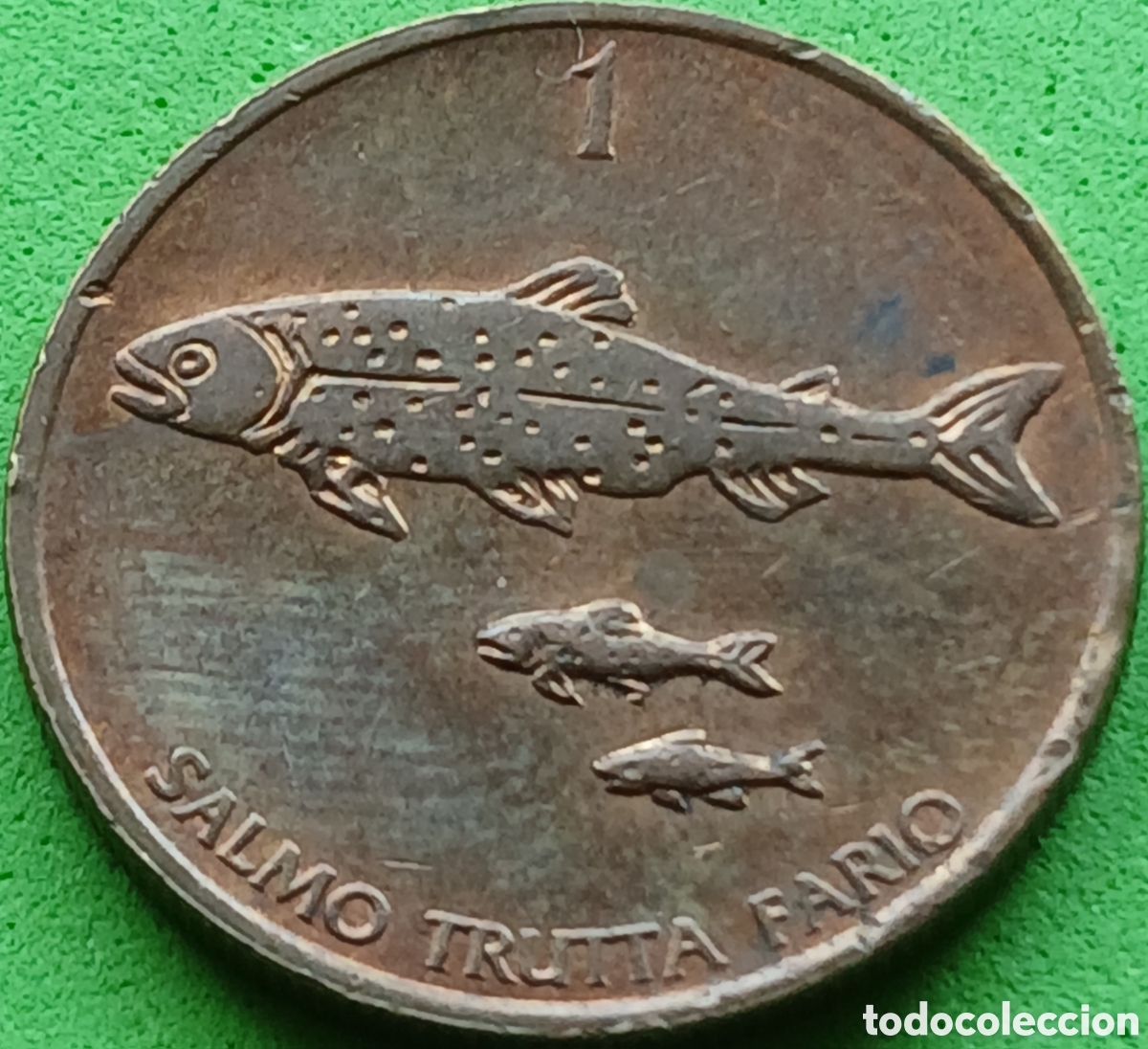 Monedas antiguas de Europa: Eslovenia 1 tolar 1993 km#4